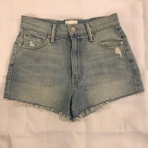 NWOT Mother Miranda Easy Does It Cutoff Shorts